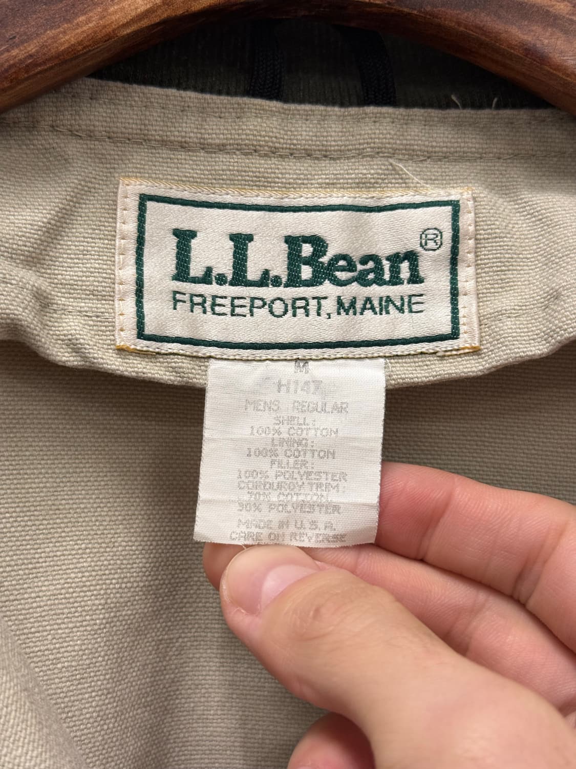 L) 70-80s USA L.L.Bean Cotton Field Jack 상품이미지7