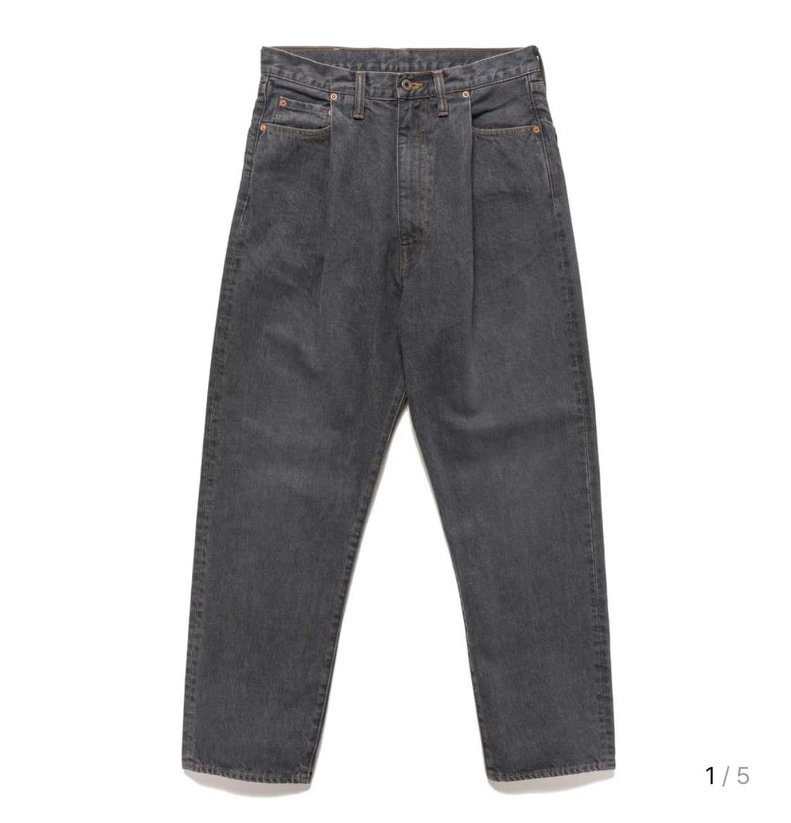 캐피탈 14oz CONEY OKAGILLY 블랙 데님 34 상품이미지1