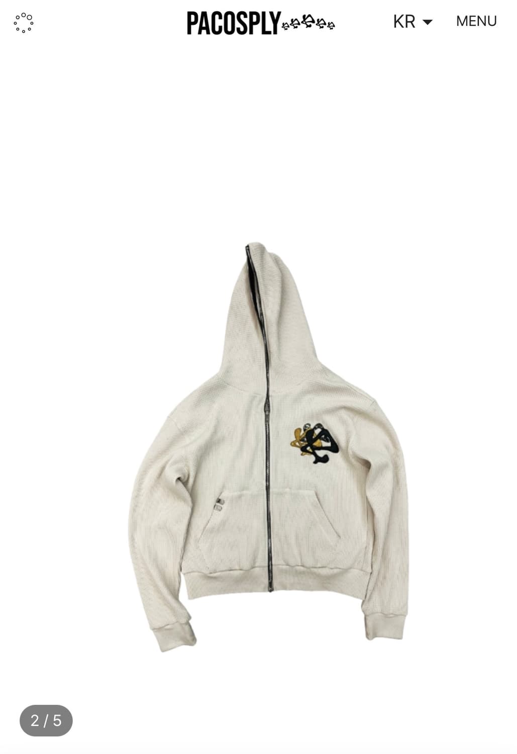 Pacosply SIREN SCANDAL ZIP UP HOODIE 상품이미지2