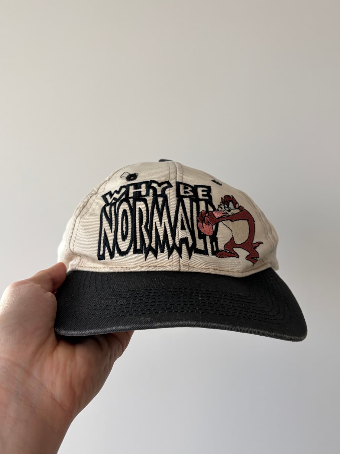 90s 아메리칸 빈티지 루니툰 태즈 스냅백 상품이미지2