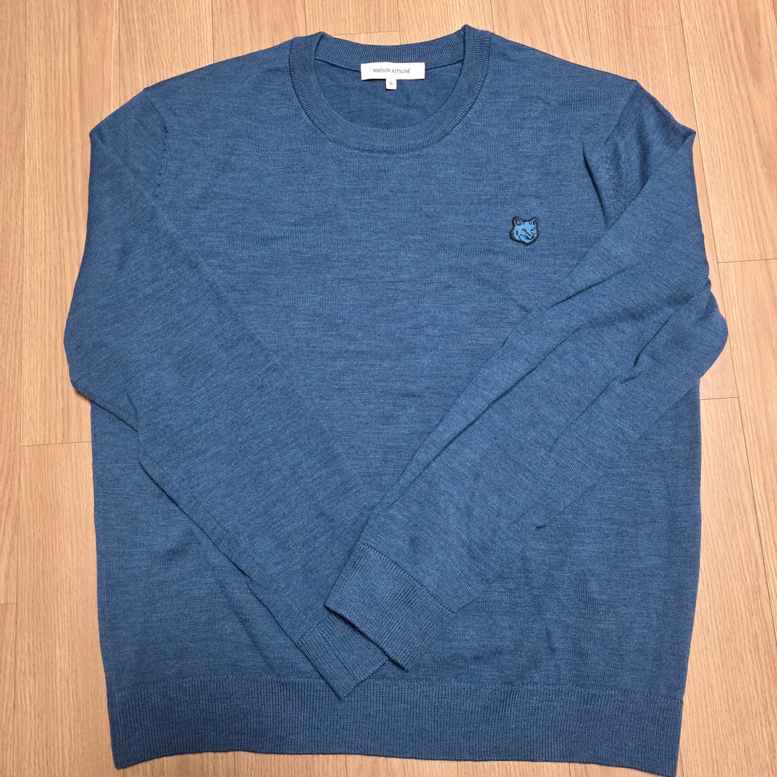 XL)메종키츠네 폭스 패치 남성 니트 상품이미지1