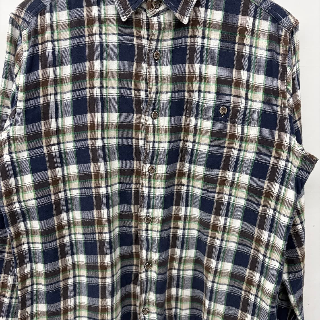 에디바우어 체크 셔츠 남방 남/S 상품이미지2