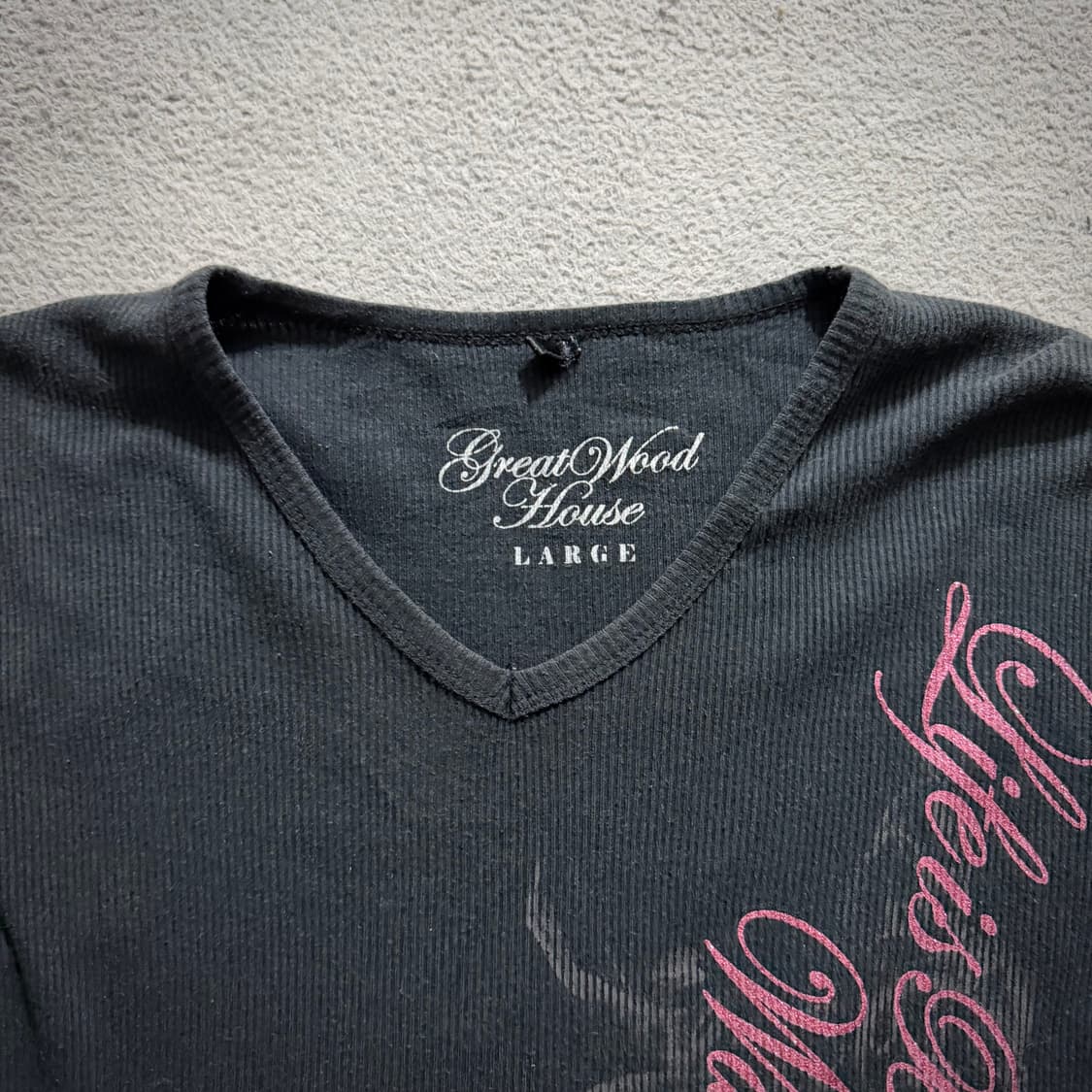 Y2k lettering long sleeve 상품이미지2