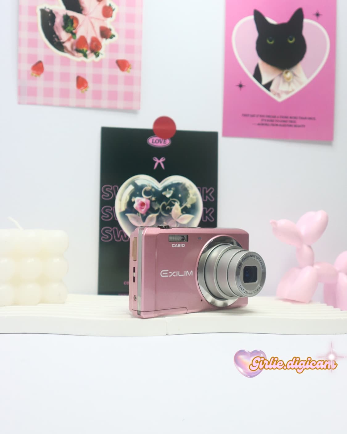 코르티스 디카!)  카시오 엑슬림 zs5 베이핑크 CASIO ZS-5 상품이미지3