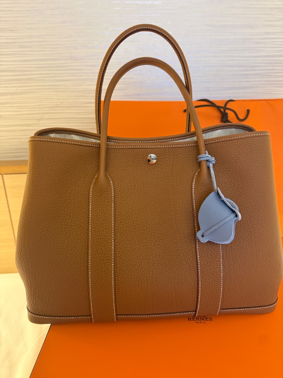 에르메스 가든파티 36 골드 새상품 상품이미지1