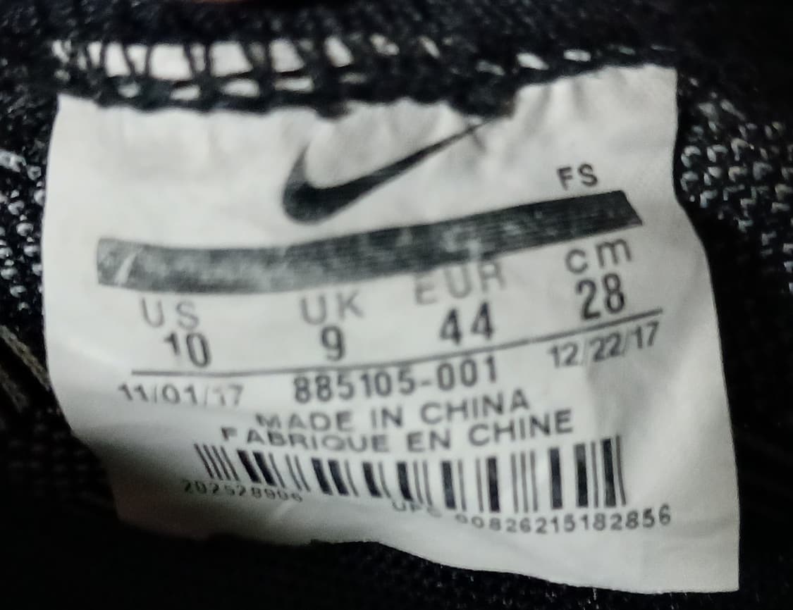 나이키 아쿠아 삭 360 블랙 280 상품이미지8