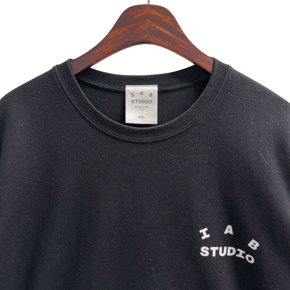 [XXL] 아이앱 블랙 반팔티 상품이미지5