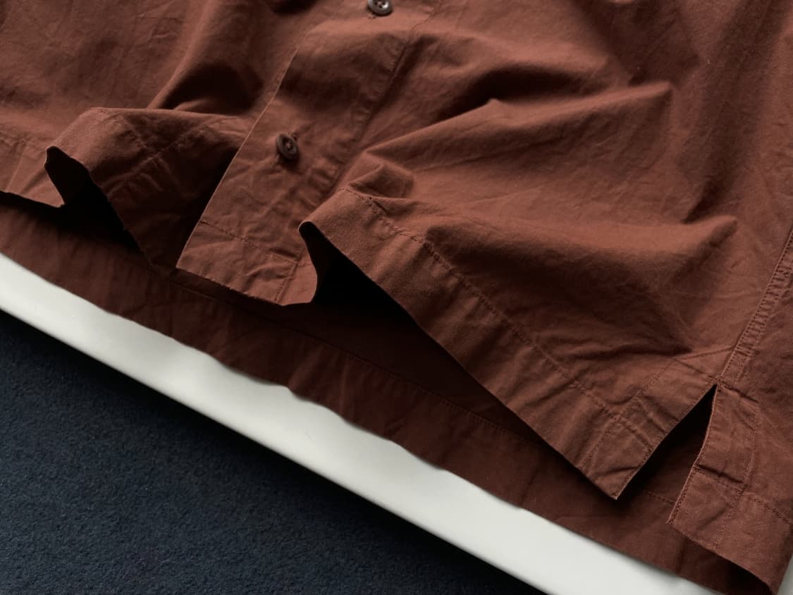 GARMENT DYE BASIC POPLIN SHIRT 상품이미지4