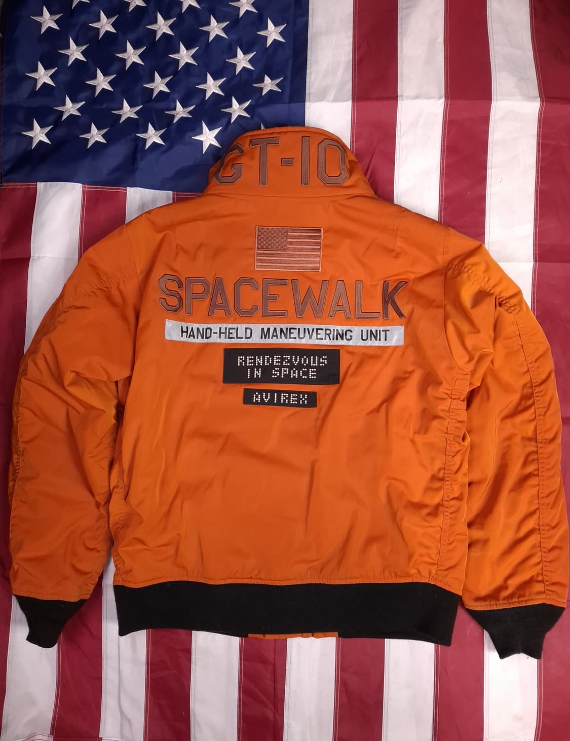 오리지날 아비렉스 우주항공탐사 항공자켓 상품이미지2