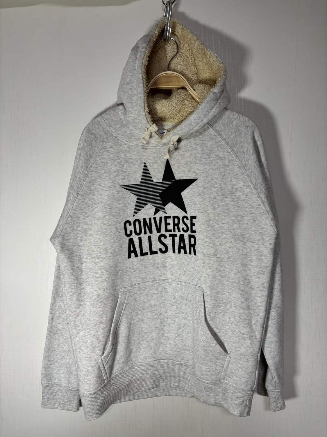 90s converse hoodie 컨버스 빈티지 스타 로고 후드티 상품이미지4