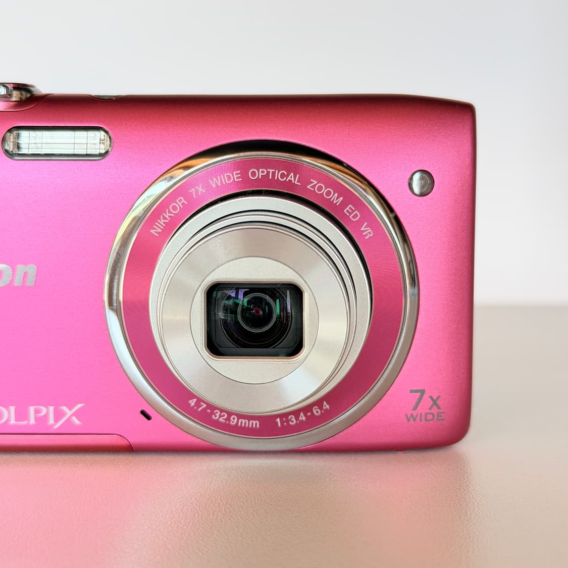 🌸사쿠라픽 미품🌸니콘 쿨픽스 S3500 핑크　빈티지디카 상품이미지5