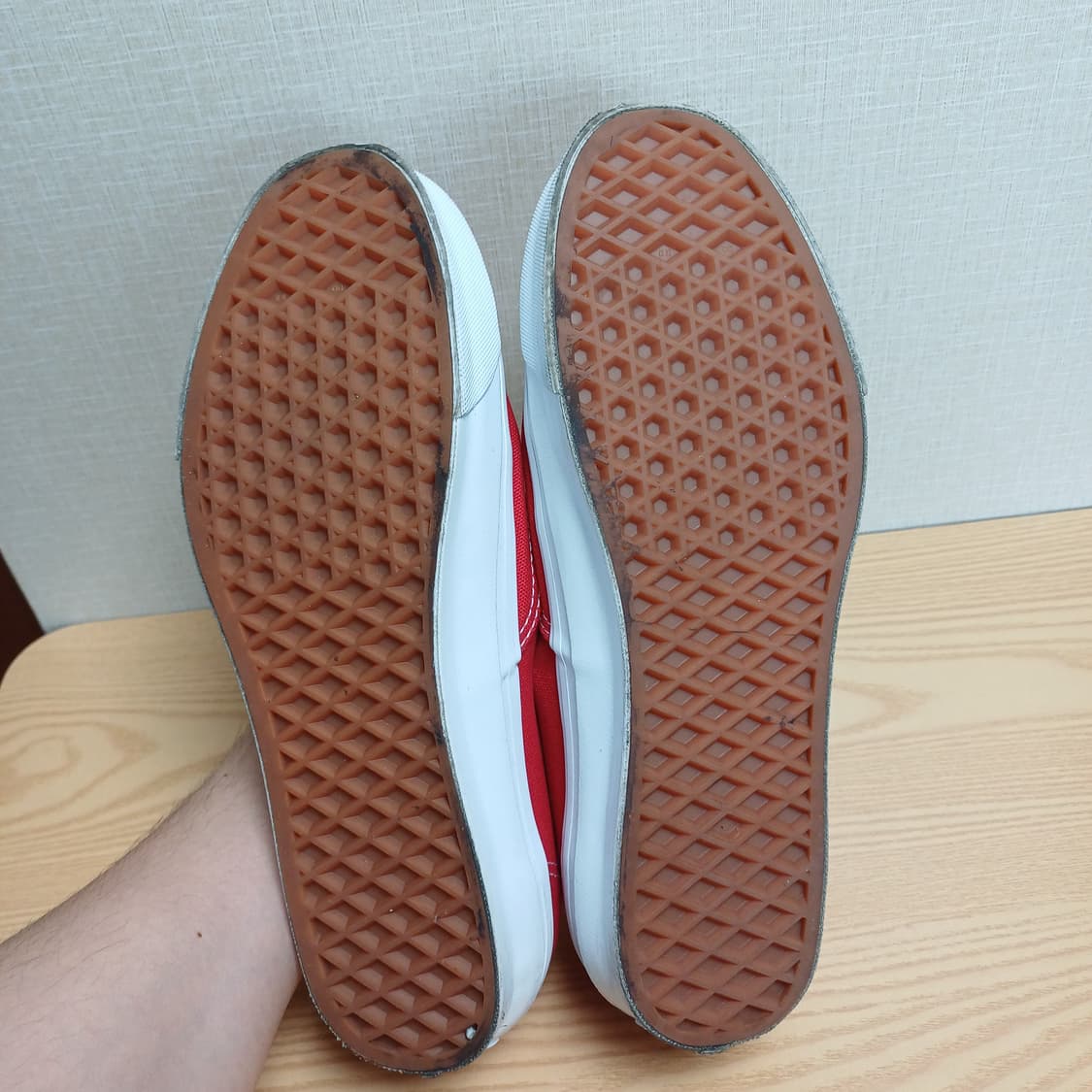 반스 어센틱 OG 볼트 LX 레드 260사이즈 상품이미지6