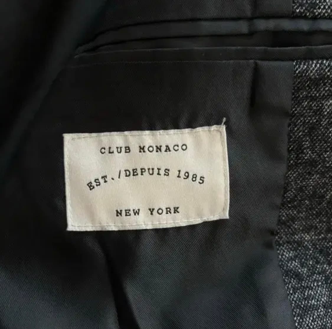 클럽모나코 XS 캐주얼 자켓 슬림핏 FW 실루엣 가성비 상품이미지4