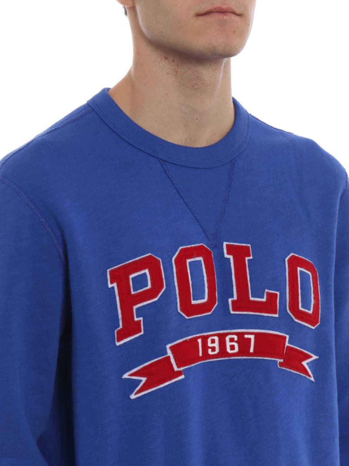폴로 랄프로렌 블루 스펠로고 스웻 맨투맨 상품이미지10