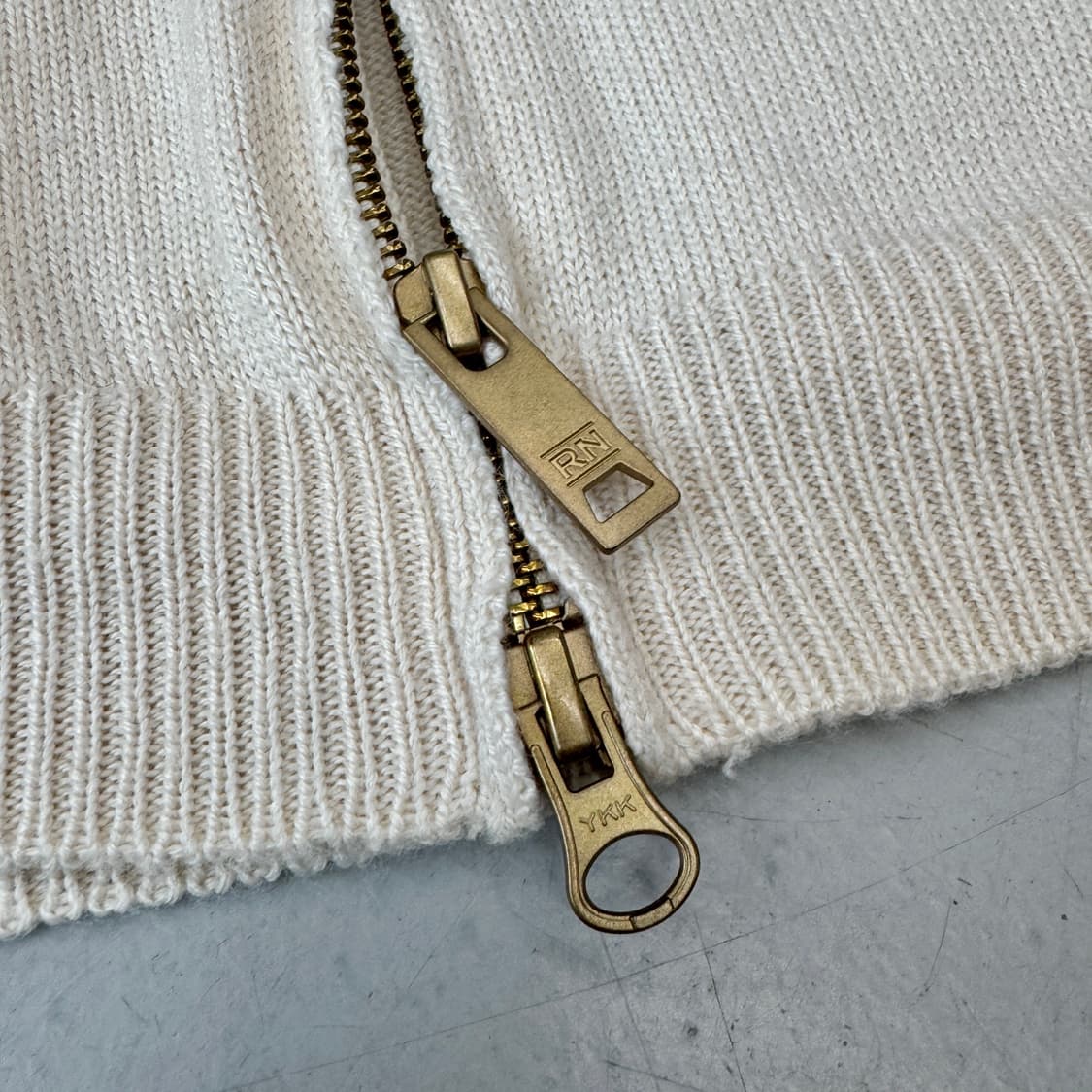 JPN 제팬 에스닉 투웨이 니트집업 상품이미지4