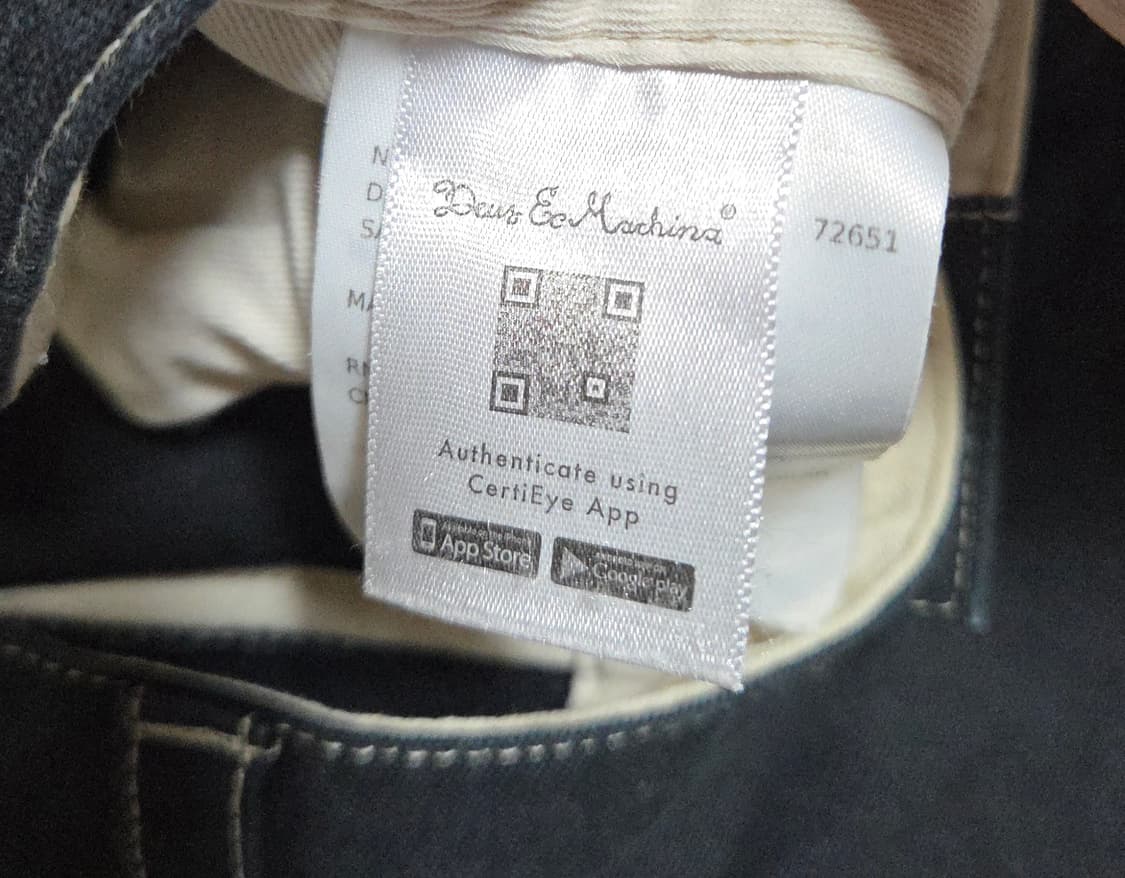 (착샷) 데우스 엑스 마키나 워크 팬츠 saxon 상품이미지4