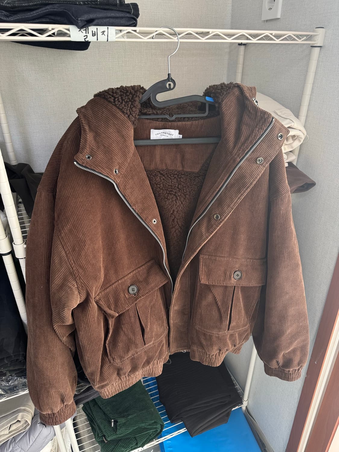 어반스터프 코듀로이 후드점퍼 상품이미지1