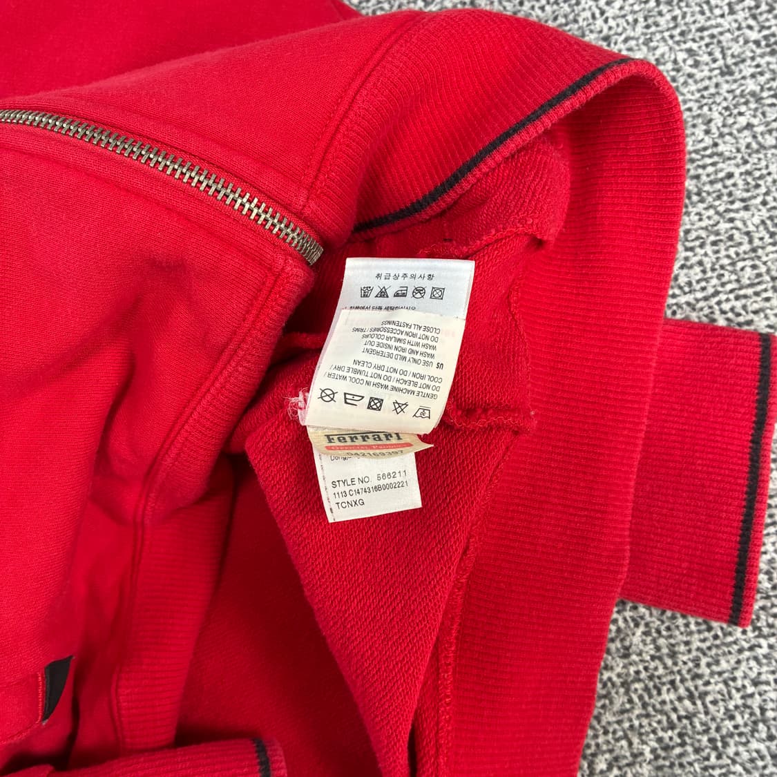 <페라리 x 푸마 빈티지 후드집업> No.1479 상품이미지9