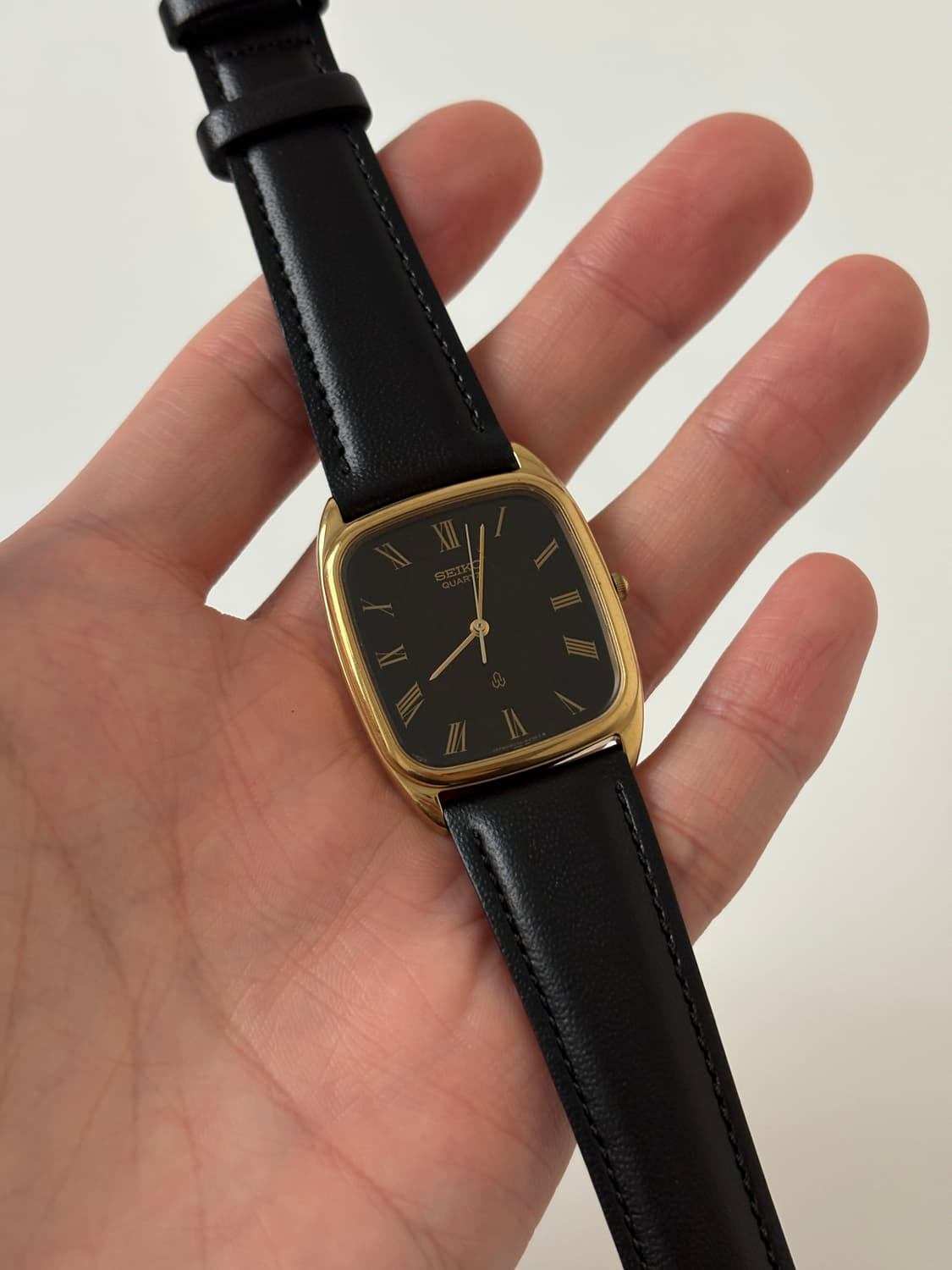 1980s Chariot Black Dial Gold  Quartz 상품이미지2