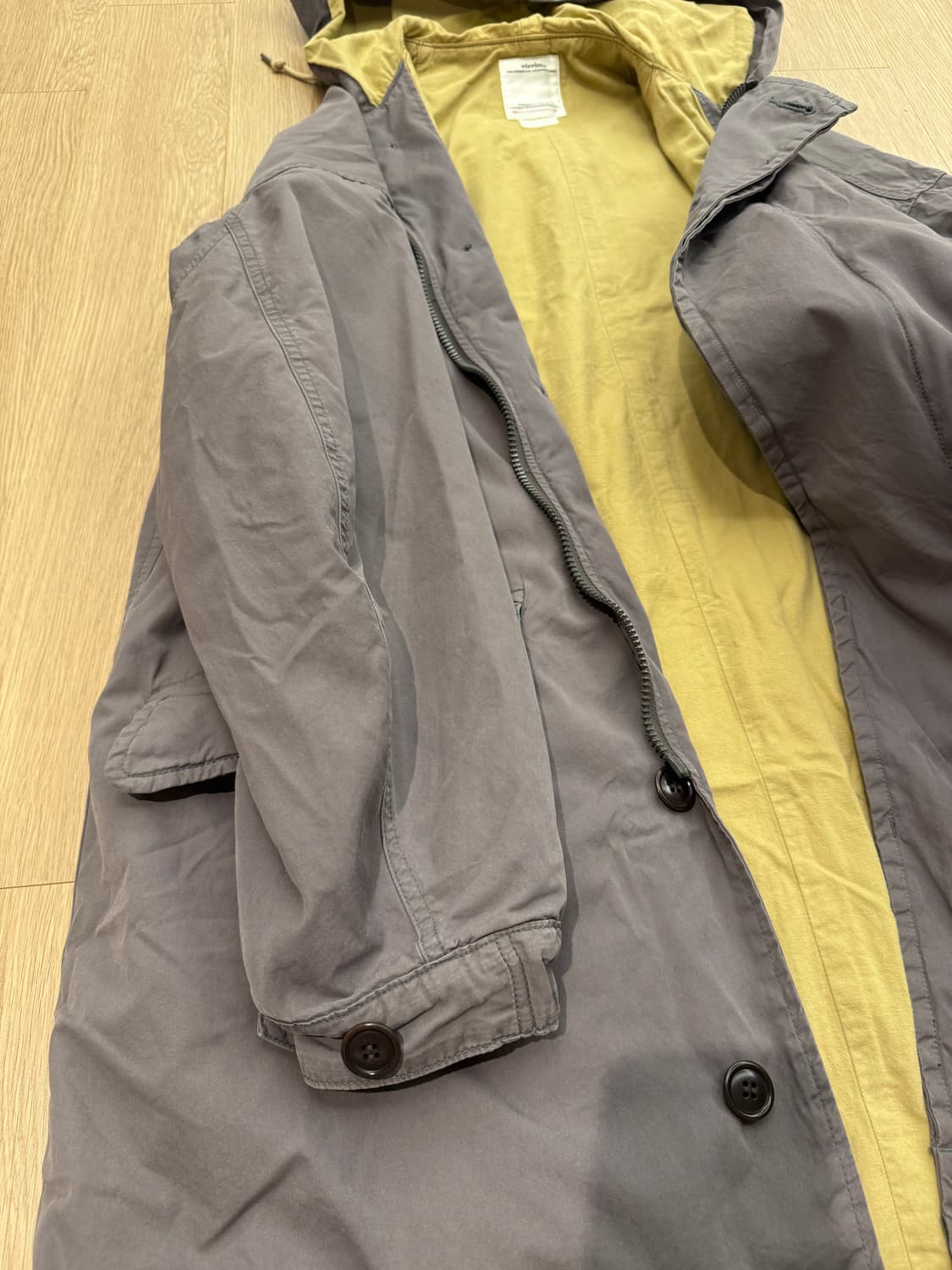 비즈빔 visvim 20aw patterson overcoat(c/ny) 상품이미지6
