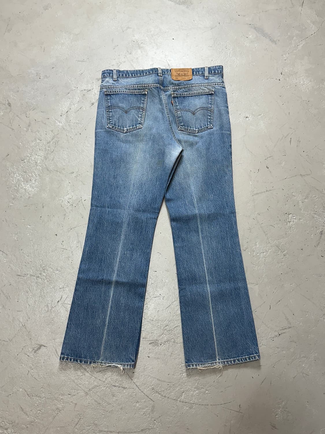 90's USA Made 리바이스 517 부츠컷 플레어진 상품이미지4