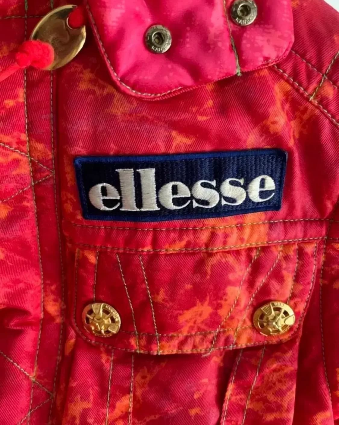 ellesse 엘레세 90s 스키파카 점퍼 (made in japan) 상품이미지4