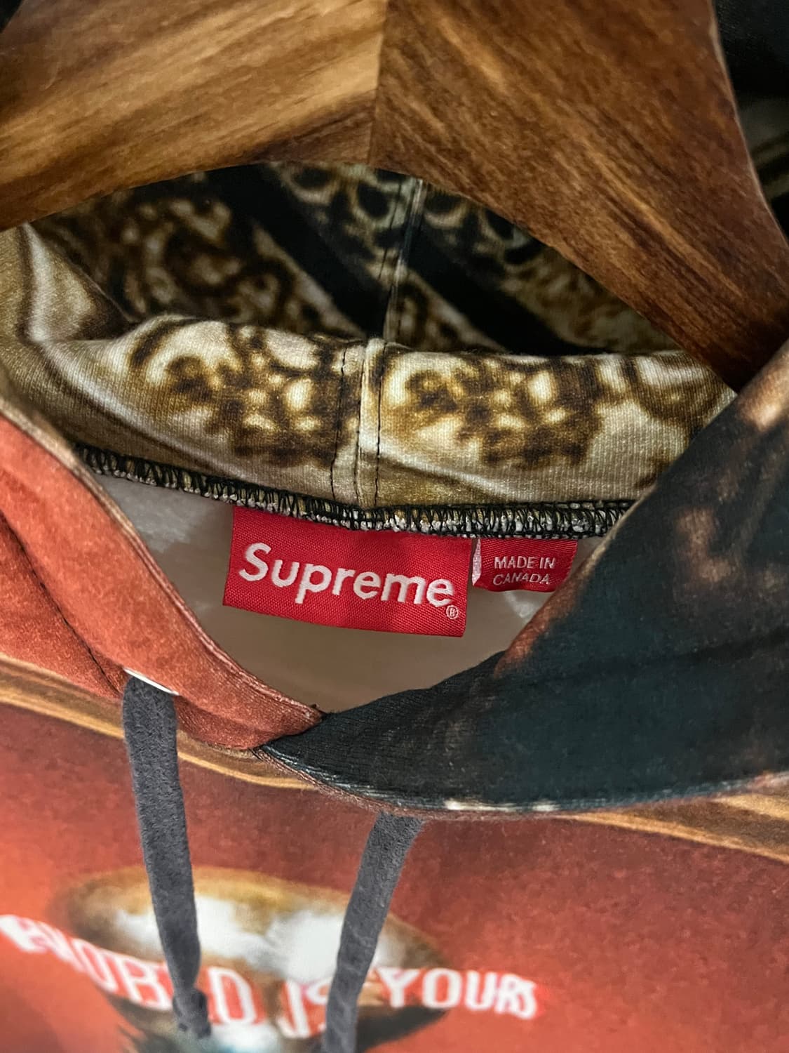 Supreme World Is Yours Hoodie 상품이미지4