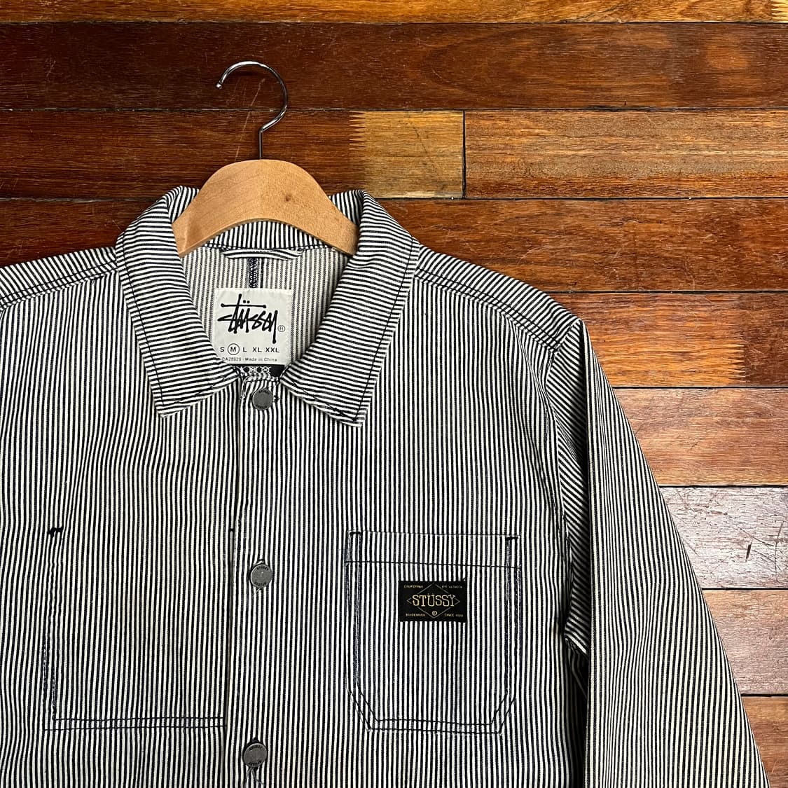 스투시 스트라이프 유틸리티 자켓 상품이미지3