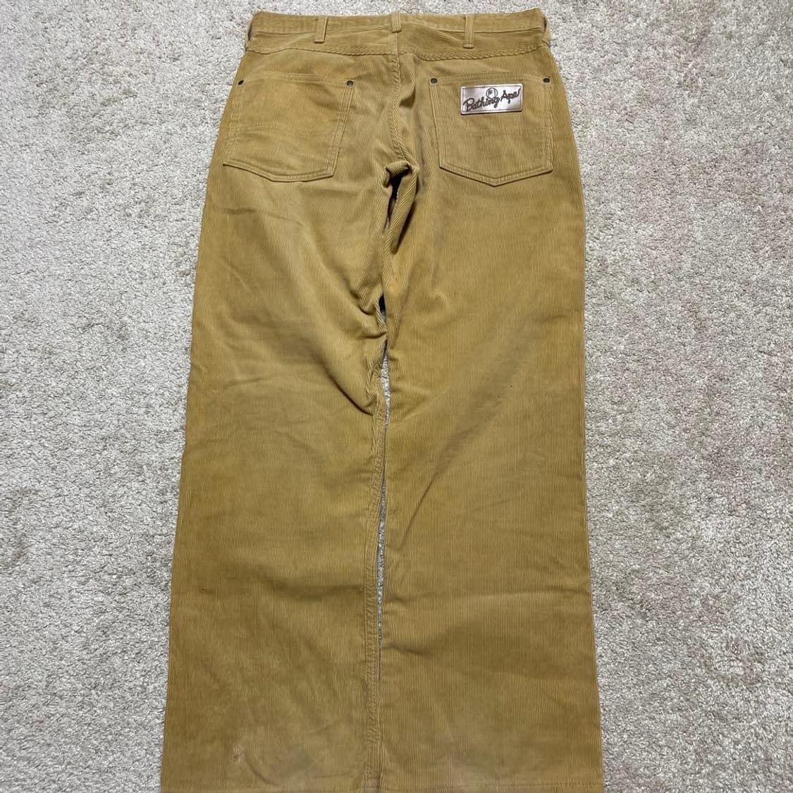 [m]베이프 코듀로이 더블니 팬츠 상품이미지4