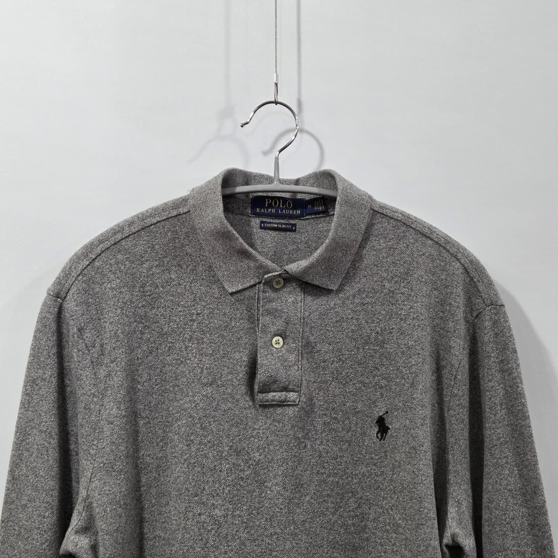 폴로랄프로렌 코튼 카라 롱슬리브 M  상품이미지2
