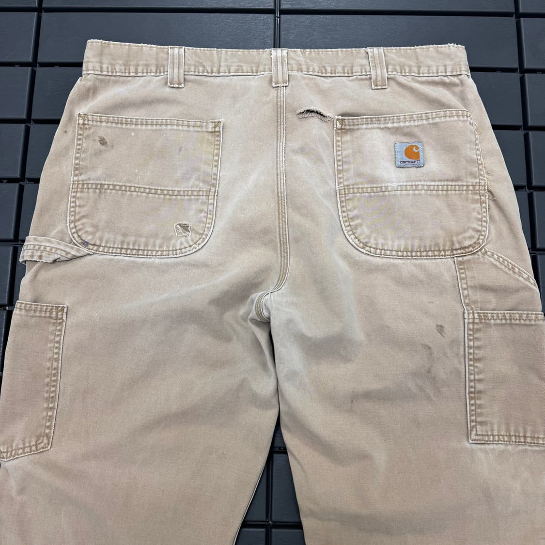 칼하트 러프 에이징 카펜터 워크 팬츠 (36)  상품이미지5