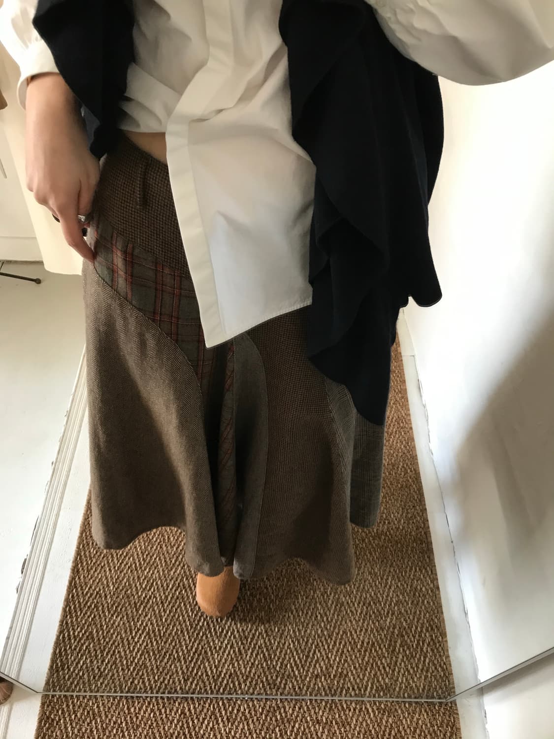 multi-pattern skirt 상품이미지4