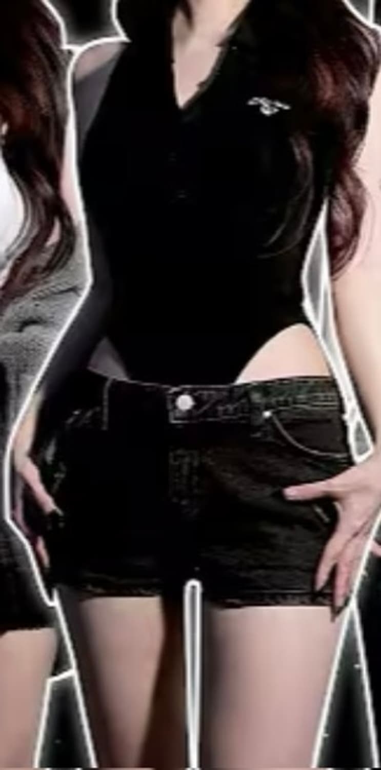 힐다 Emo collar bodysuit 힐다바디수트 상품이미지2