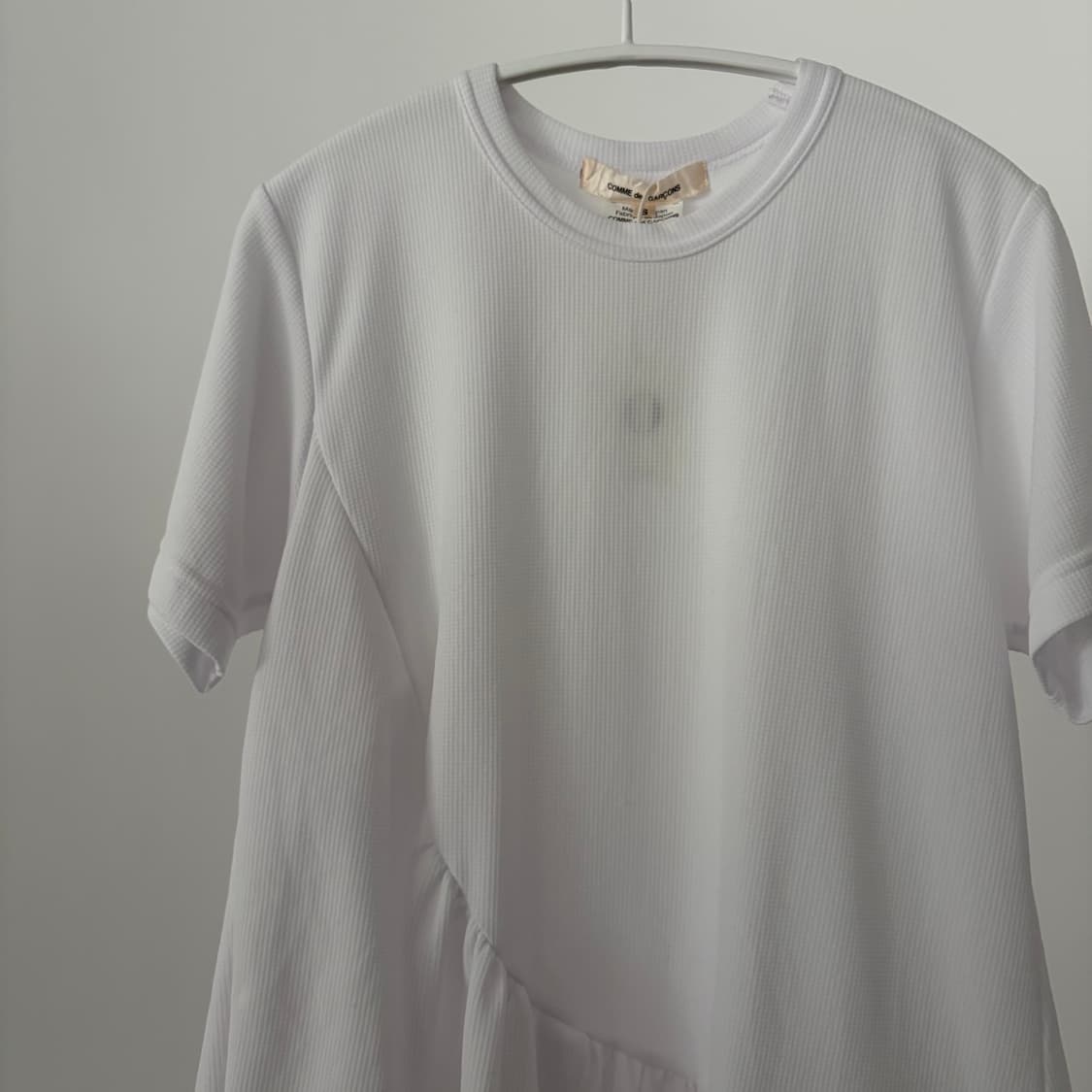 Tulle Layered Shirring Blouse 상품이미지4