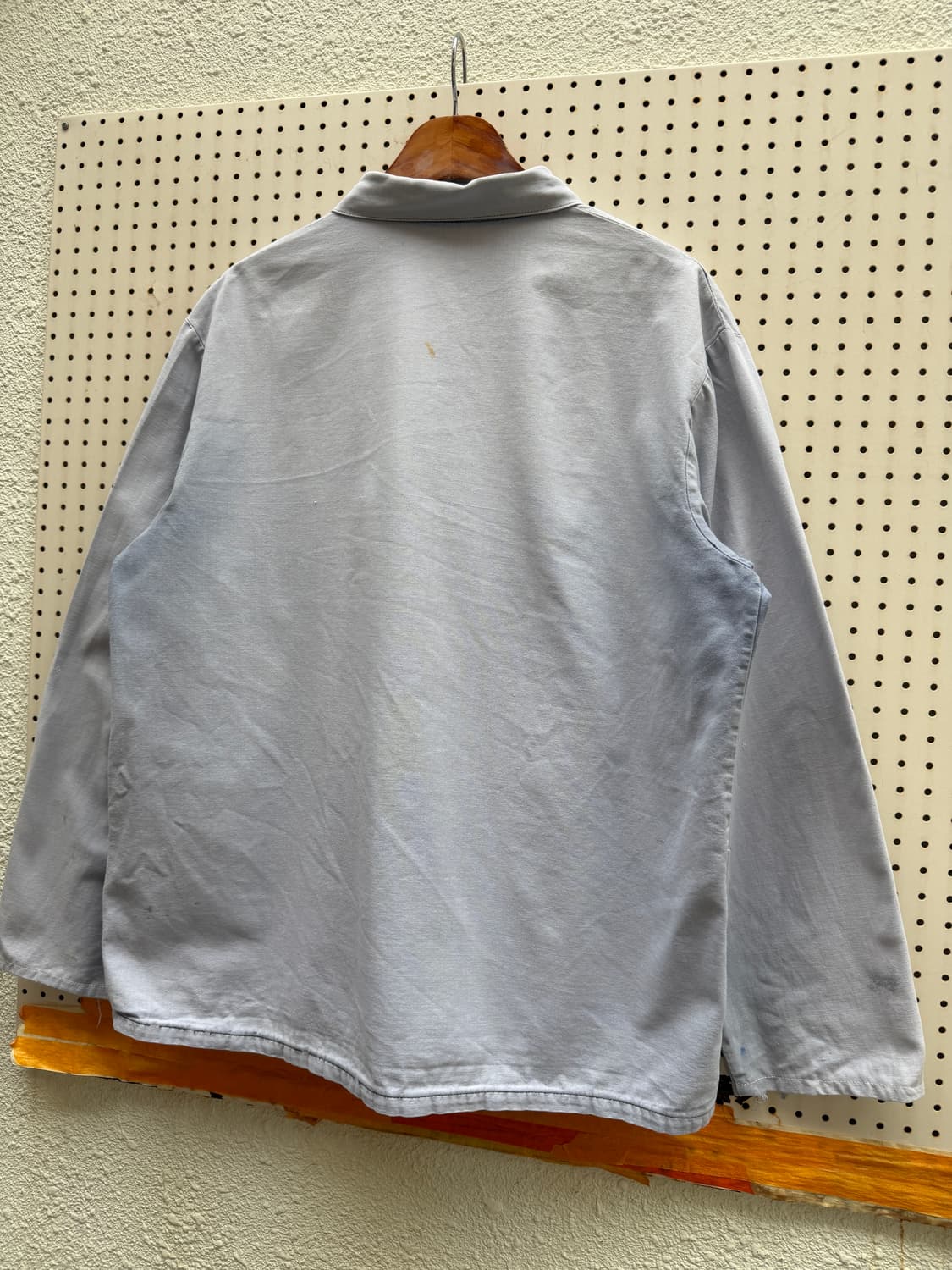1970s SUN BLEACHED HARD FADED 빈티지프렌치워크자켓 상품이미지9