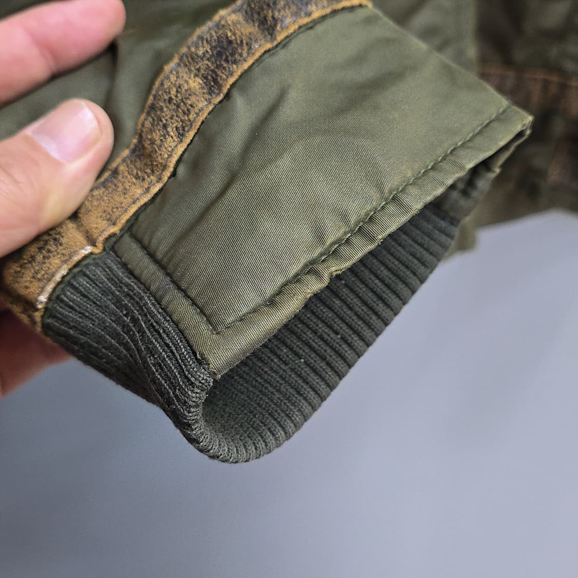 버커루(BUCKAROO) 퍼 후드 야상 자켓 L 상품이미지7