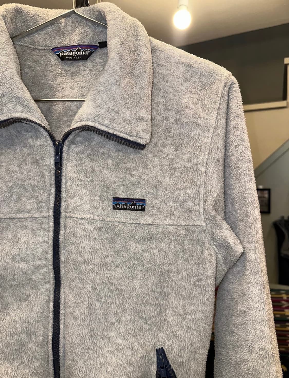 파타고니아 usa 90’s 플리스 풀오버 자켓 m 상품이미지2
