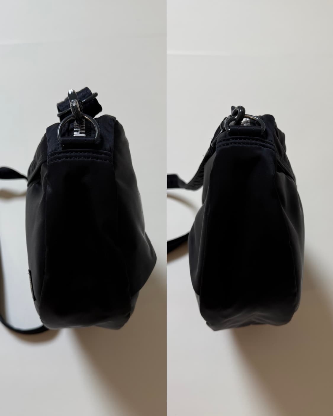 (신형) PORTER 포터 탱커 반달 숄더백 블랙 상품이미지6