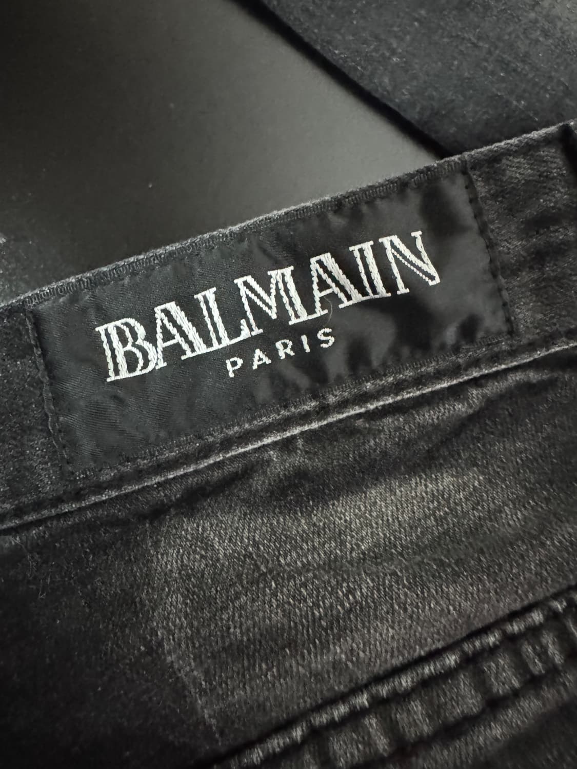 디서먼트 발망 커스텀 블랙 워싱 바이커진 상품이미지5