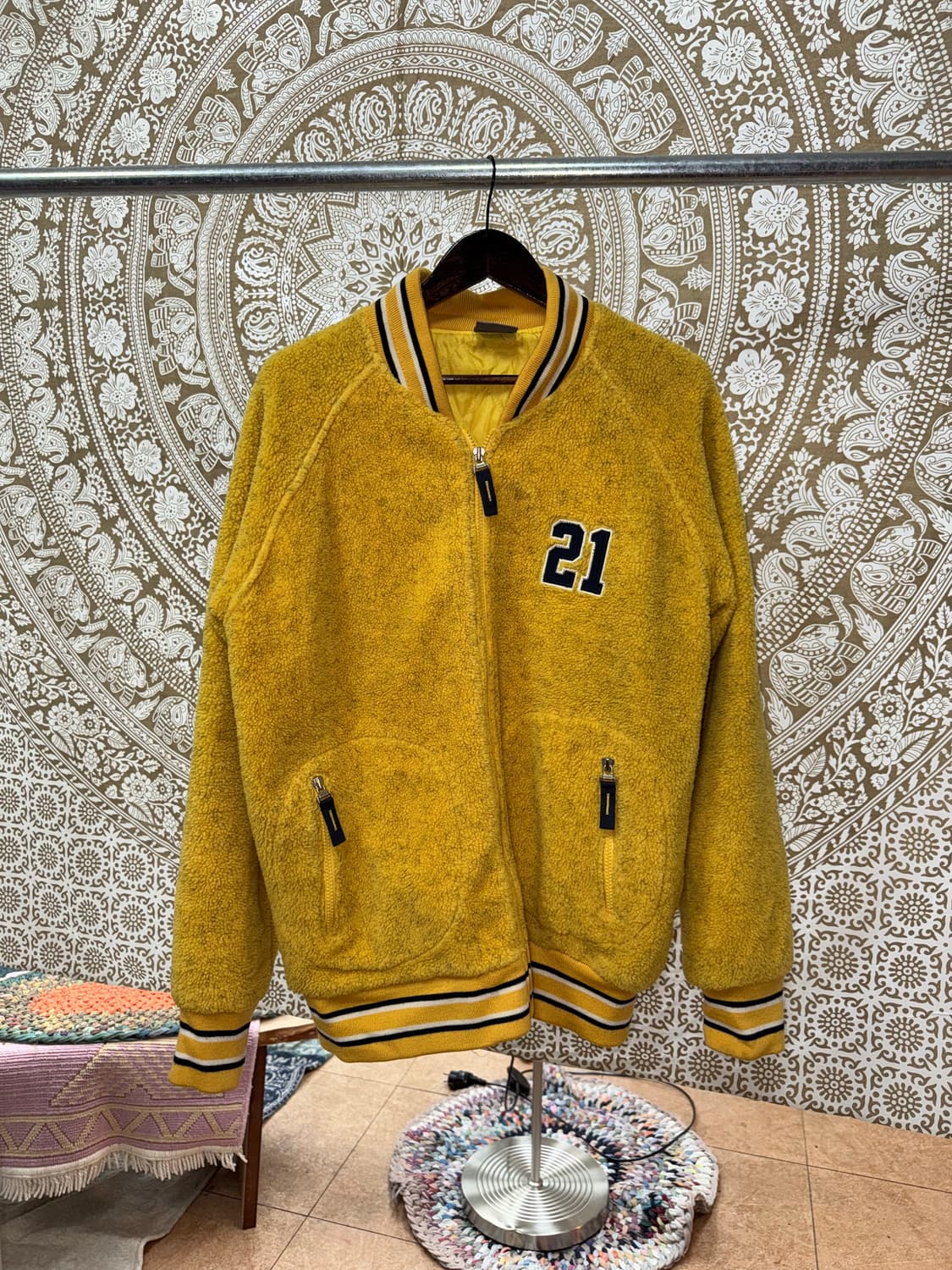 스포츠리플레이 후리스 바시티자켓 야구잠바 상품이미지4