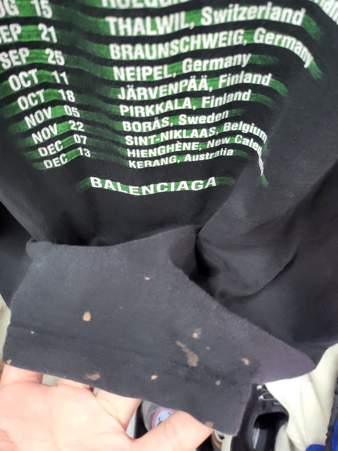 발렌시아가 스피드헌터 반팔 티셔츠 상품이미지3