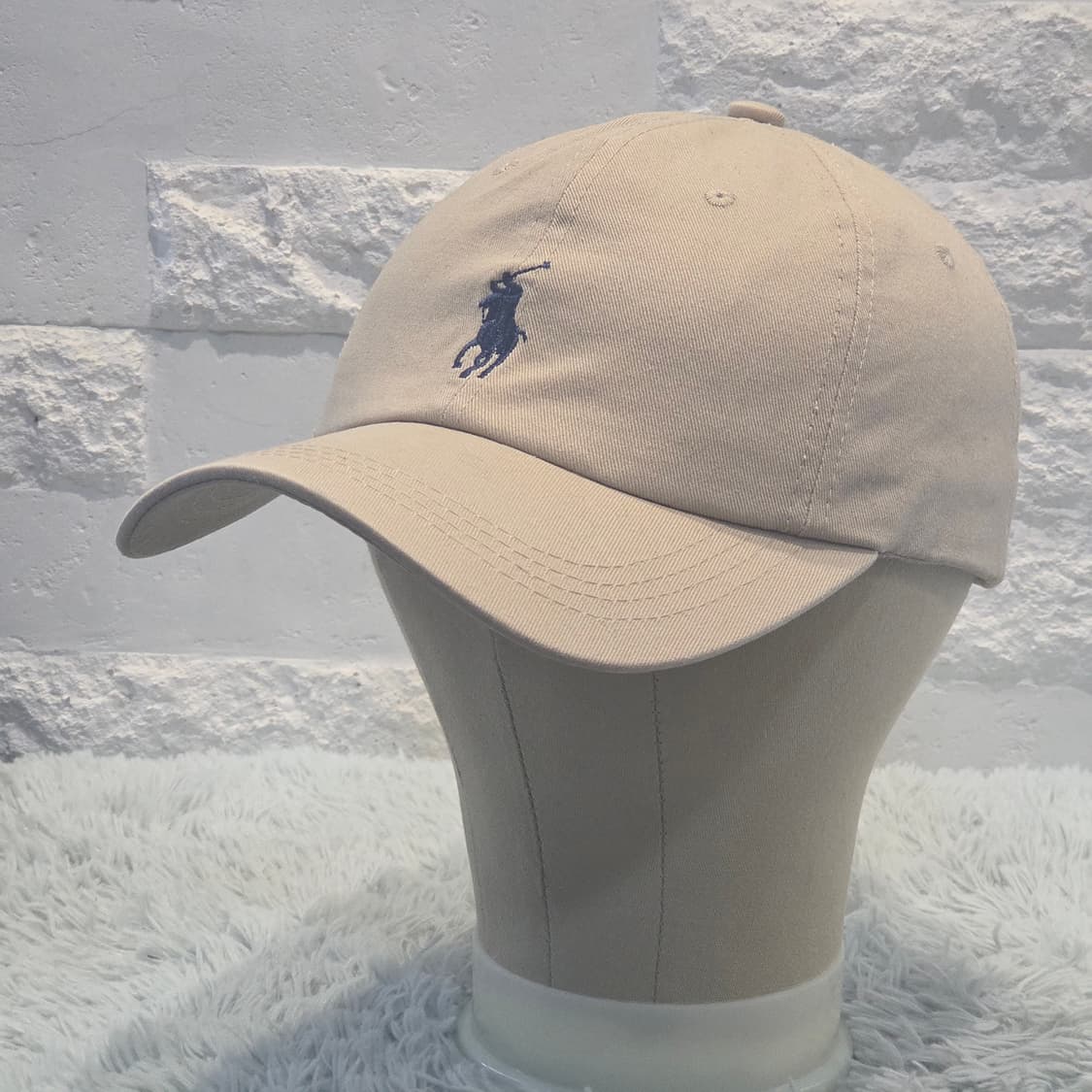M1-5:폴로 랄프로렌 클래식 코튼 볼캡 베이지  약 55~60cm 상품이미지3