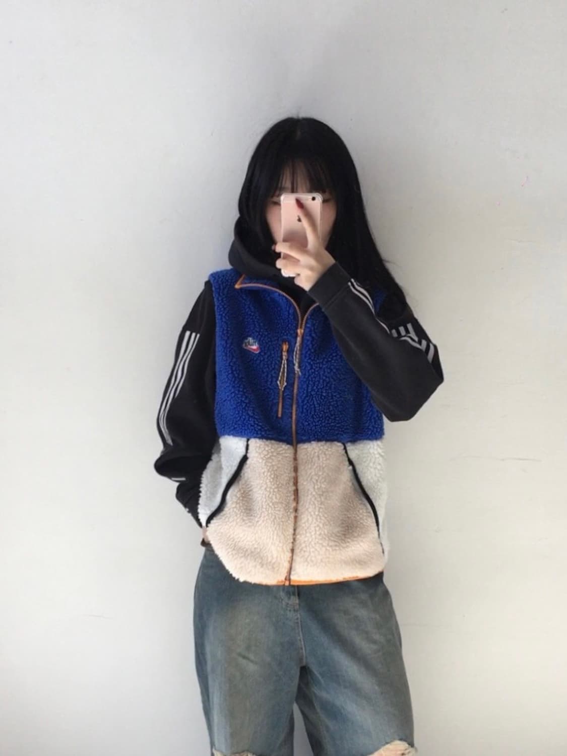 나이키 플리스 베스트집업 상품이미지1