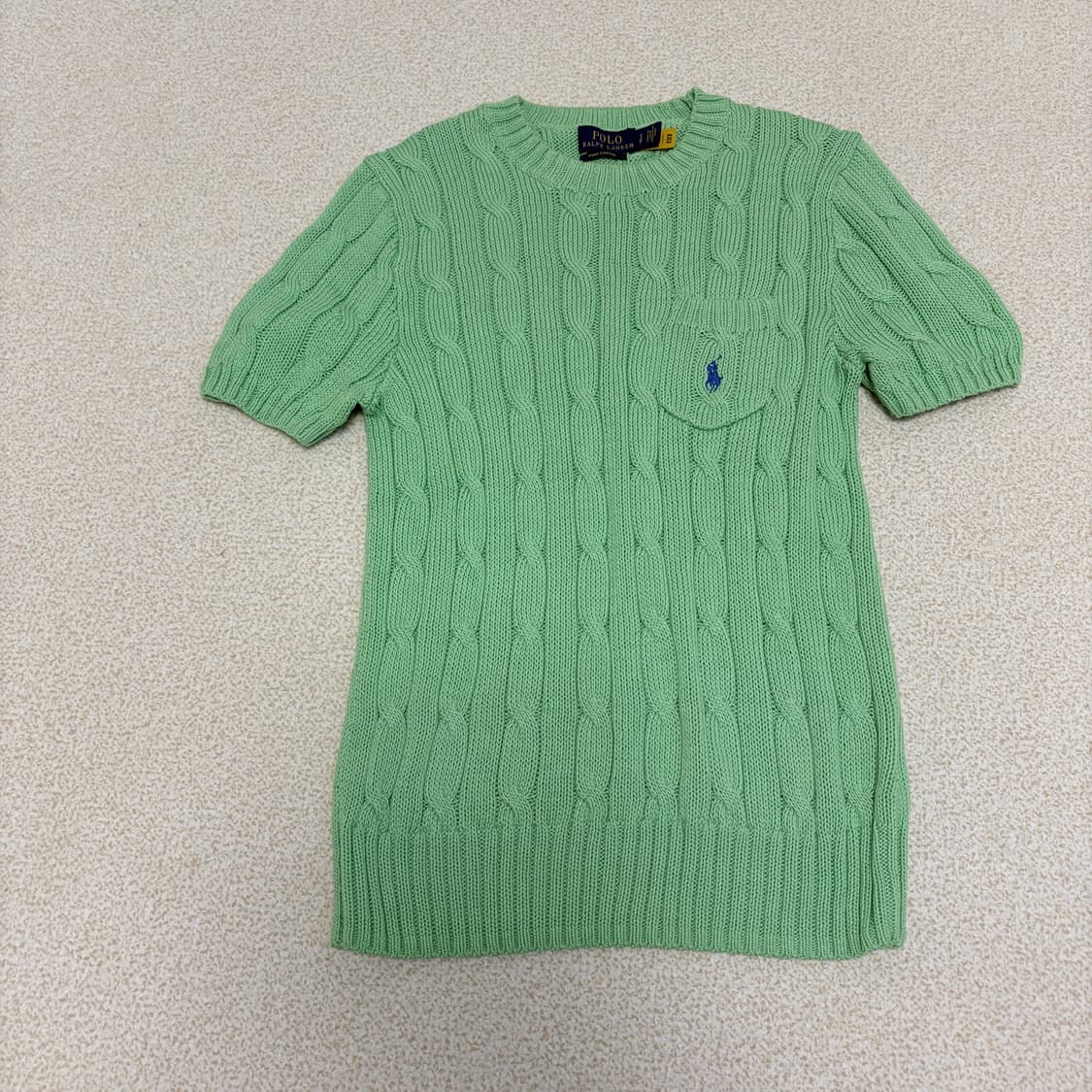 정품 폴로랄프로렌 여성 케이블 반팔 니트, 가디건 상품이미지6