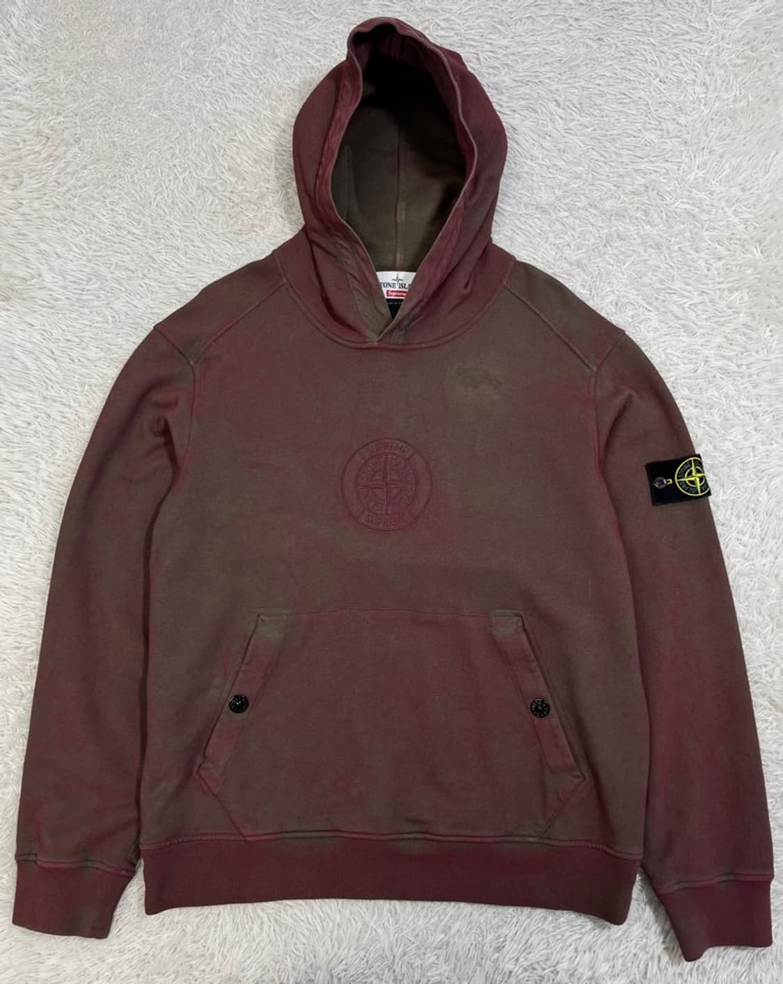 스톤아일랜드X슈프림 후드티/19SS/#3349 상품이미지1