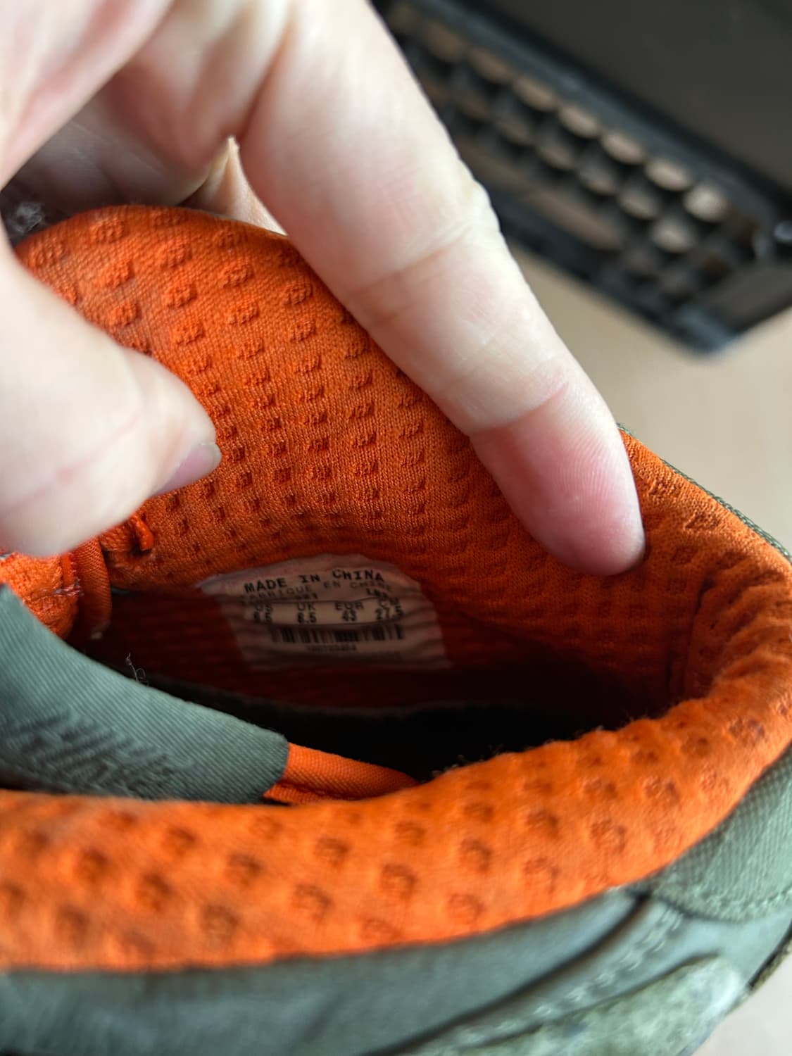 나이키 에어포스미드 오렌지 베를린 상품이미지7