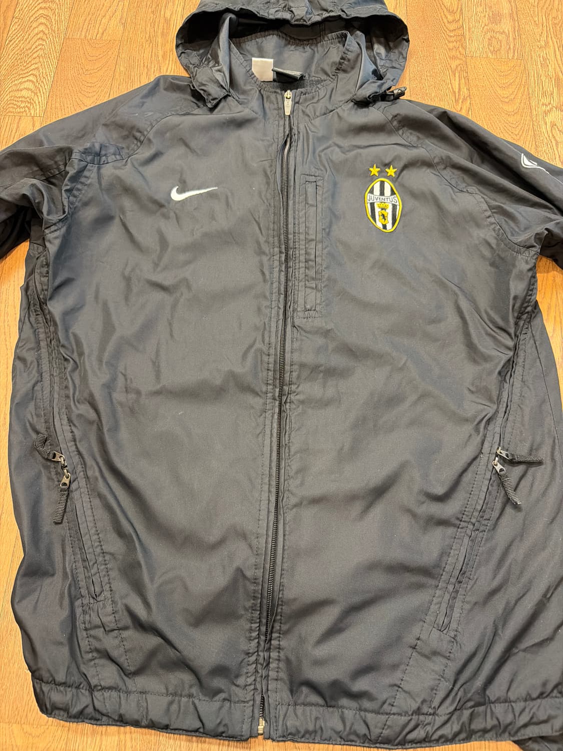 Nike x 유벤투스 03 사이드 집업 후드 바람막이 자켓 상품이미지3