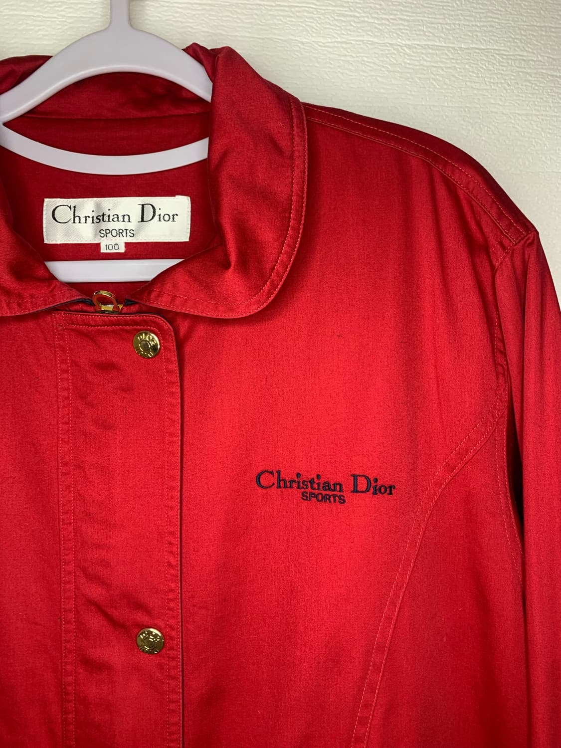 크리스찬 디올 빈티지 SPORTS 레드 자켓 상품이미지3