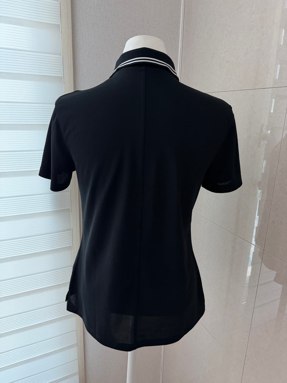 나이키 골프 블랙 카라 반팔티 S 상품이미지3