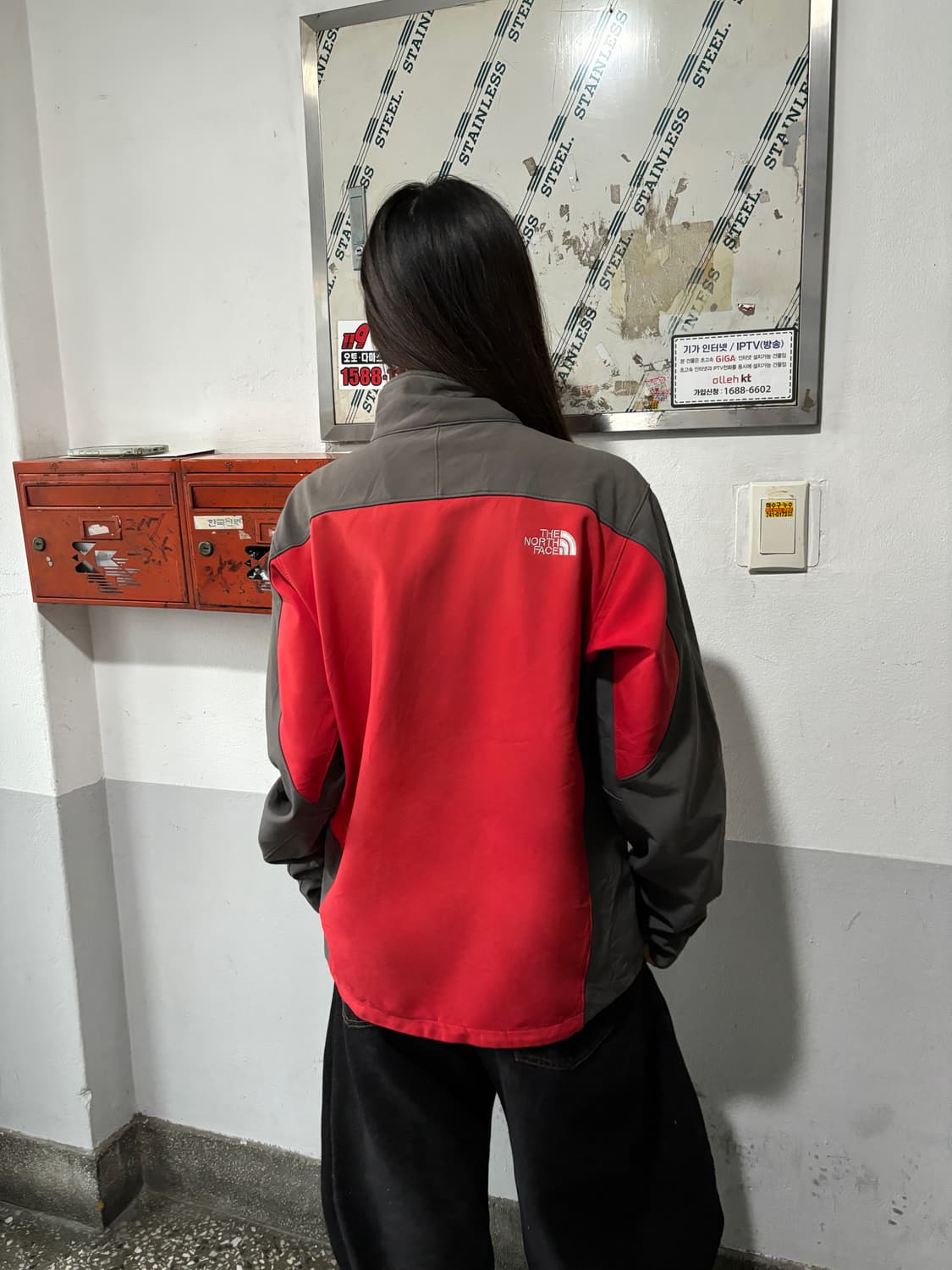 90s THENORTHFACE 테렉스 고어텍스 배색집업  상품이미지3